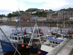 Oban - where you get a boat to Mull.